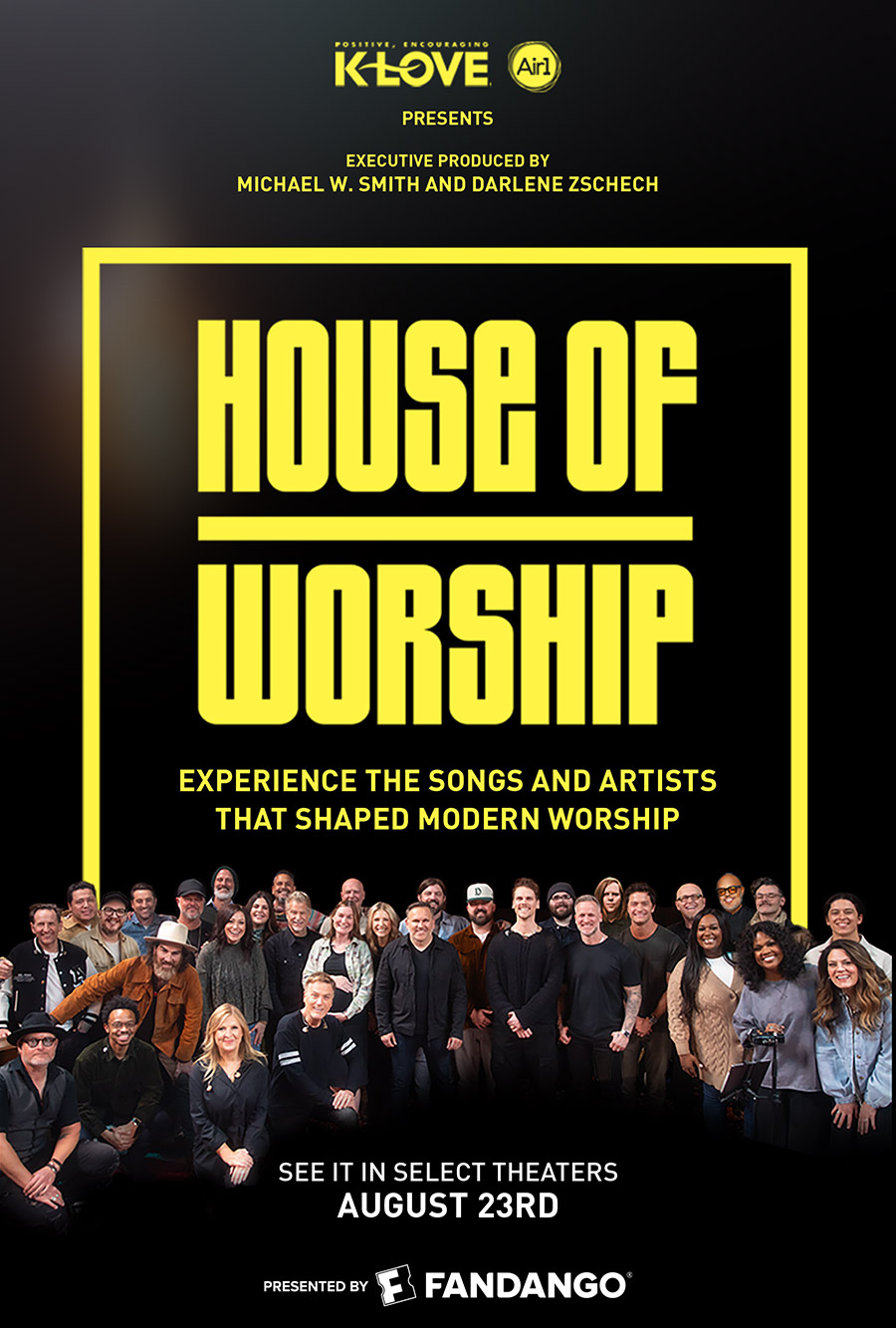 25명의 음악가가 함께 선 House of Worship 공식 포스터